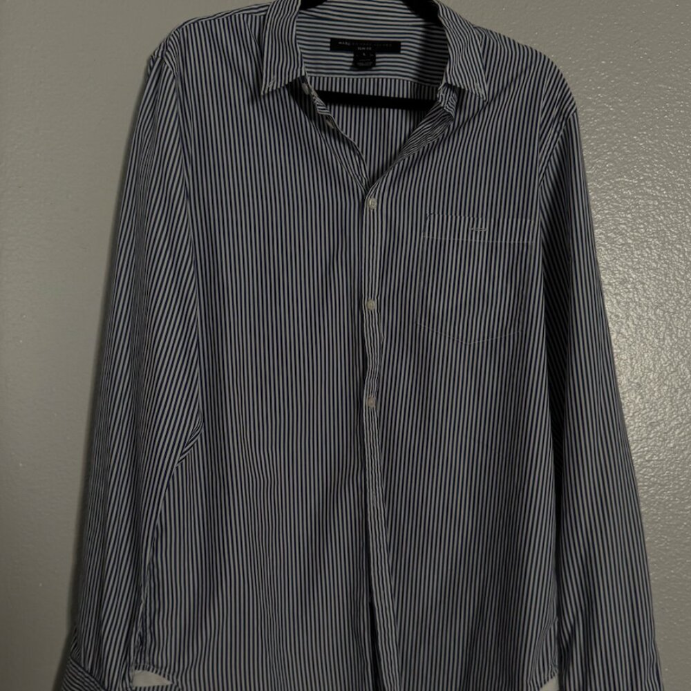 Marc By Marc Jacobs Slim Fit Cotton Shirt